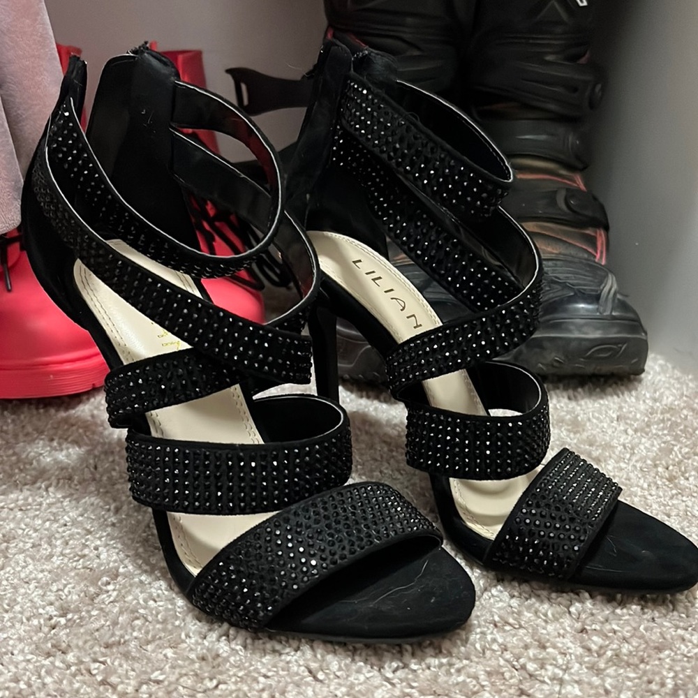 Black heels